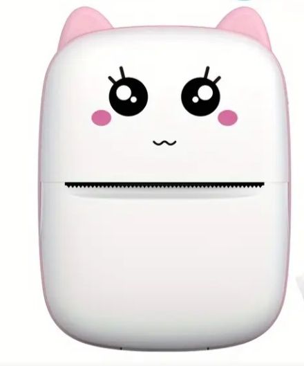 Мини принтер за печатане без мастило. Много удобен и лесен за употреба