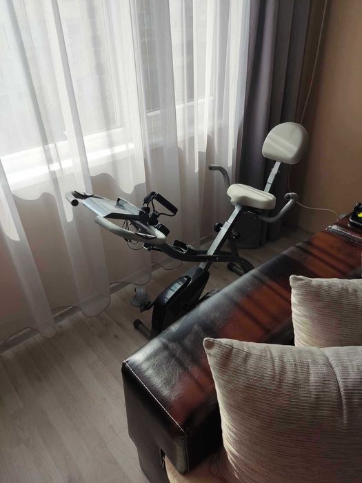 Сгъваем магнитен велоергометър с ластици