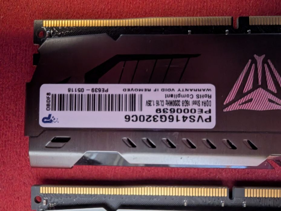 32GB (2x16GB) Patriot Viper Steel | DDR4-3200 CL16 | DDR4 RAM памет за AMD AM4 и за Intel системи