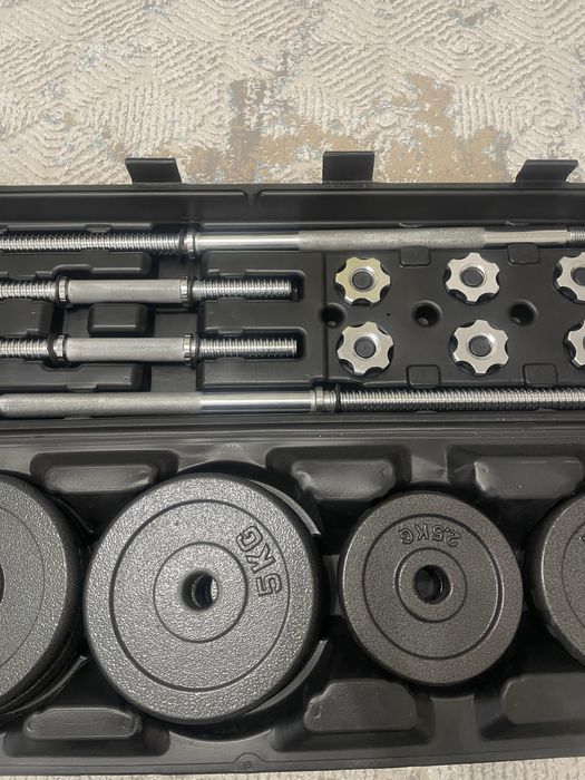 Гантел с штанкой 50кг