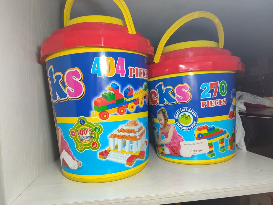 Игрушки Лего, грузовик для песочницы