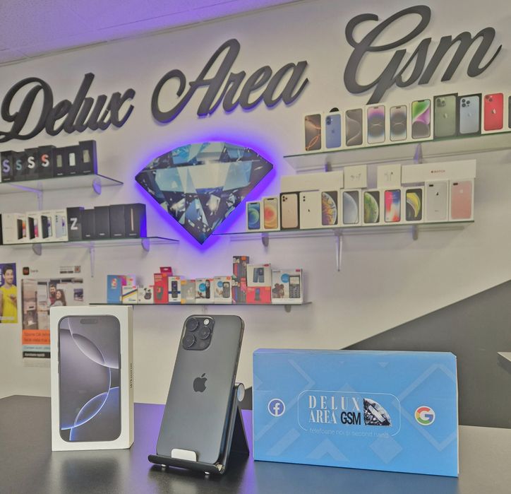 Iphone 16 Pro Max / Black Titanium / DeluxGSM