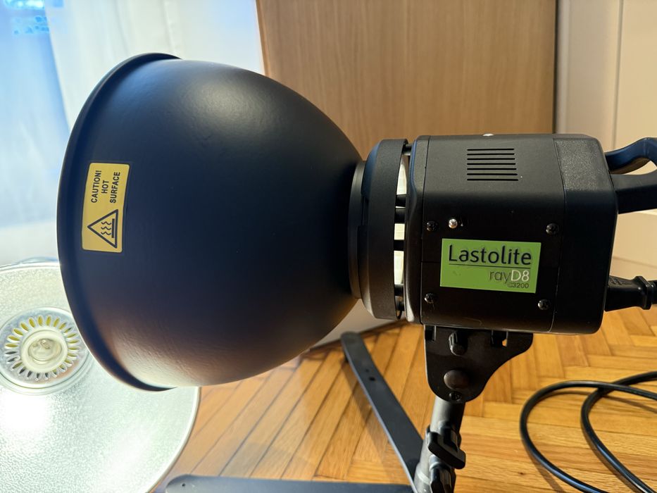 Kit lumini studio Foto video LASTOLITE Roy D8 C3200 UK Manfrotto
