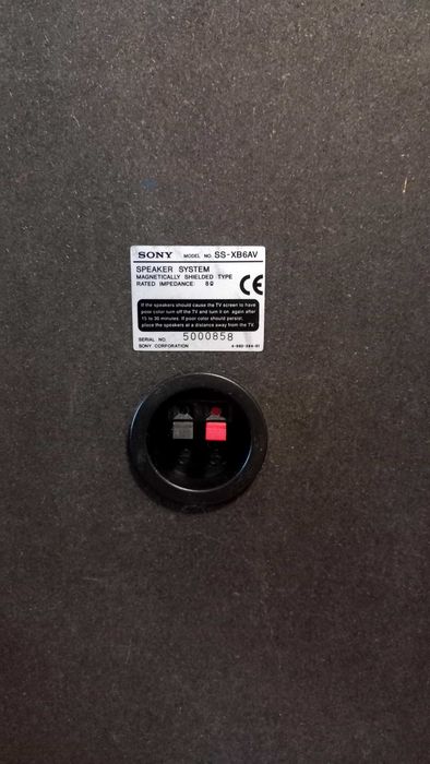 Boxe Sony SS xg900AV/SS XB80AV/SS XB6AV
