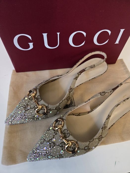Обувки на нисък ток Gucci