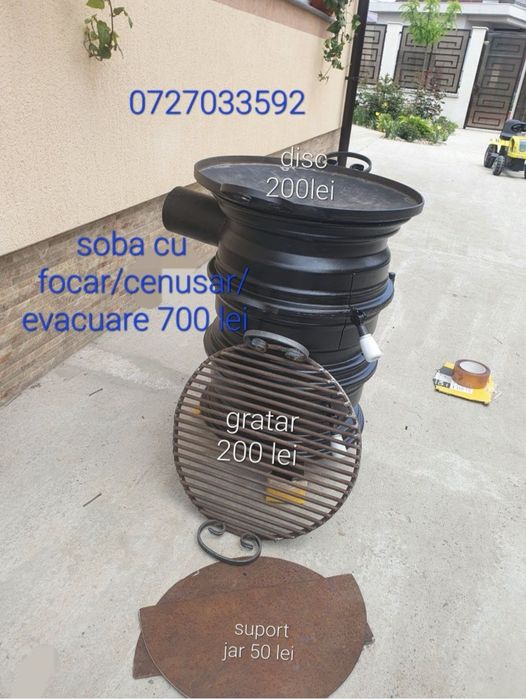 Pirostrie tip sobiță pt disc, ceaun sau gratar