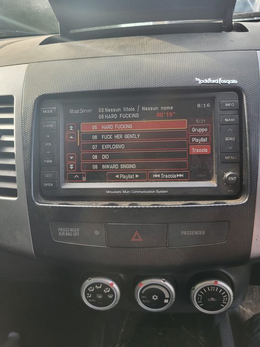 Radio /Navigație Mitsubishi Outlander an 2008