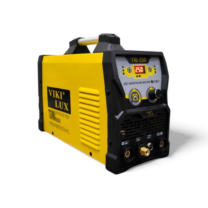Електрожен инверторен VikiLux TIG/MMA 250A с аргон Yellow