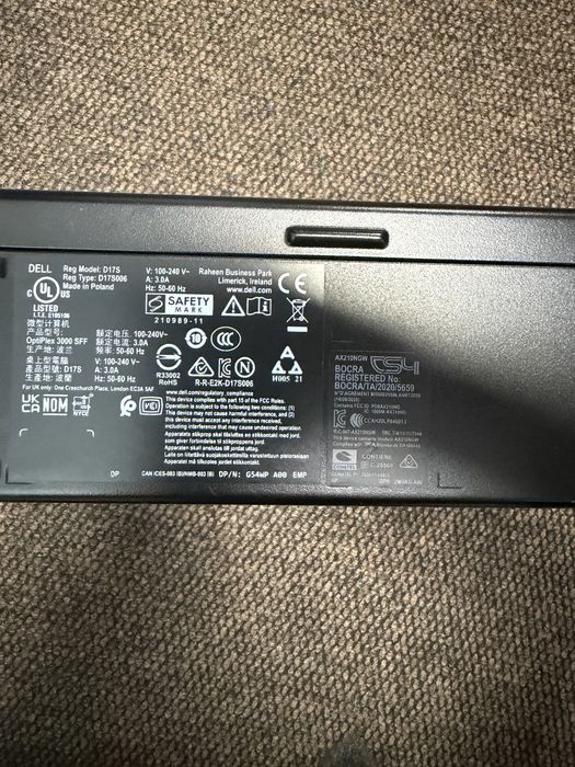Calculator SFF DELL OptiPlex 3000, Intel i5-12500T, 32GB RAM, 512GB SSD, 1TB HDD, WiFi 6, W11P
