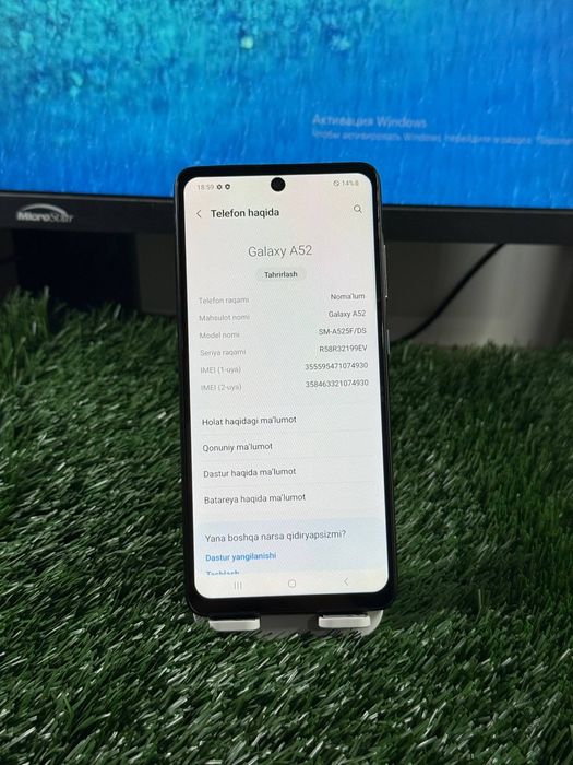 Samsung A52 sotiladi dastavka bor