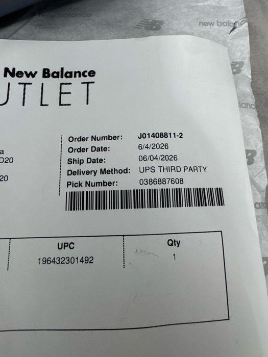 Кроссовка new balance новый