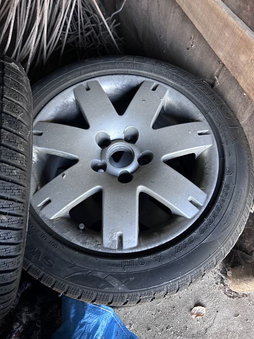 VW джанти 16 5x112 със зимни гуми