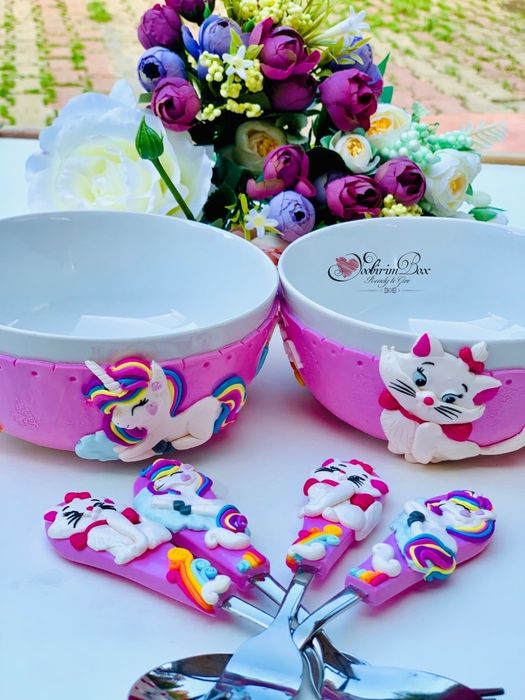 Set Copii Bol & Tacamuri