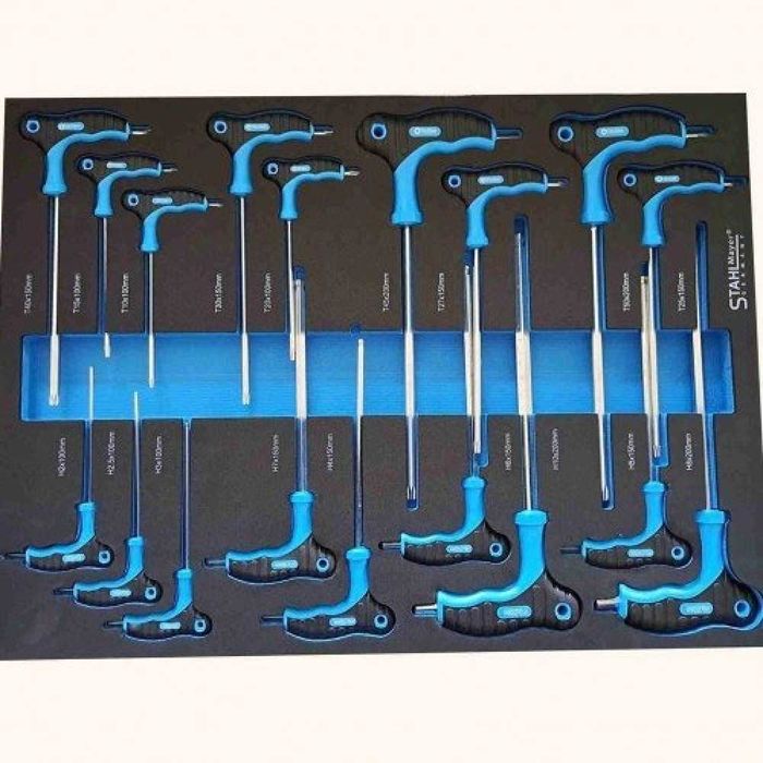 Шкаф с инструменти StahlMayer със 7 чекмеджета – 5 пълни