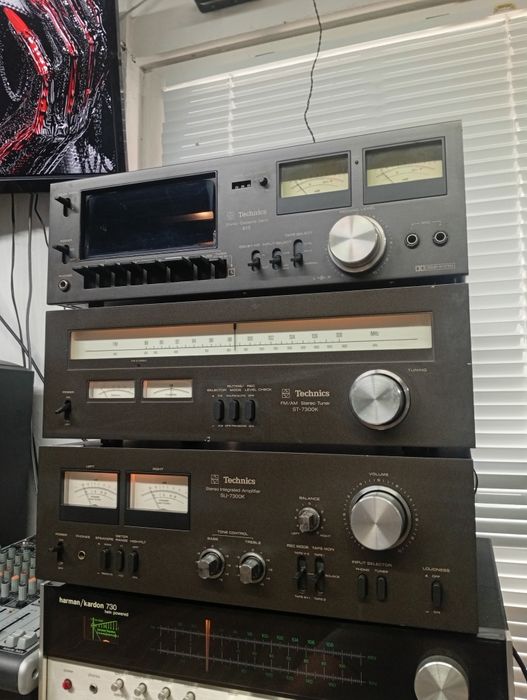 Винтидж сет TECHNICS su-7300 st-7300 rs-615