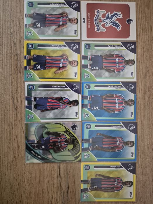 Topps Premier League 25/26 - базови, инсърти и паралели на отборите