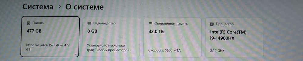 Игровой ноутбук Acer Predator i9 / RTX 4060/32GB — мощь и актуальность