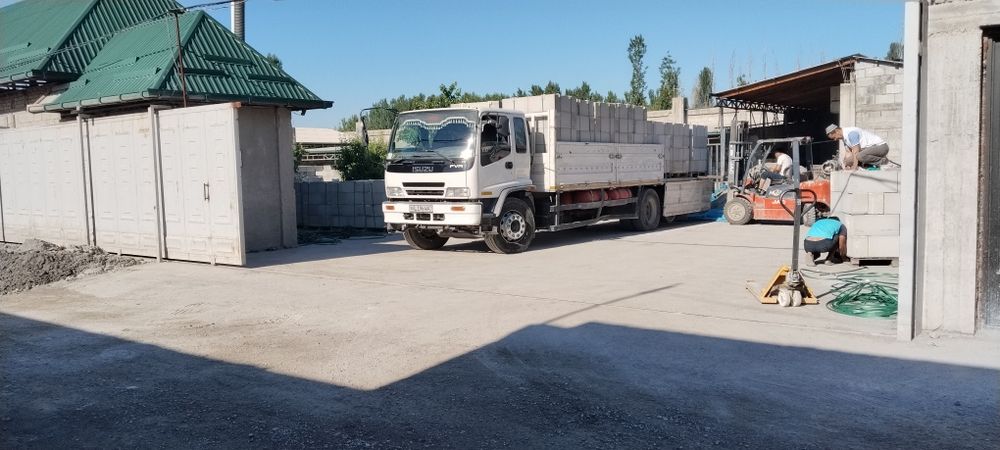 Газаблок маҳсулотлари ва газаблок ишлаб чиқариш апаратларини сотамиз
