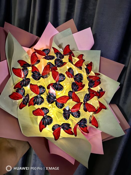 Букеты из бабочек