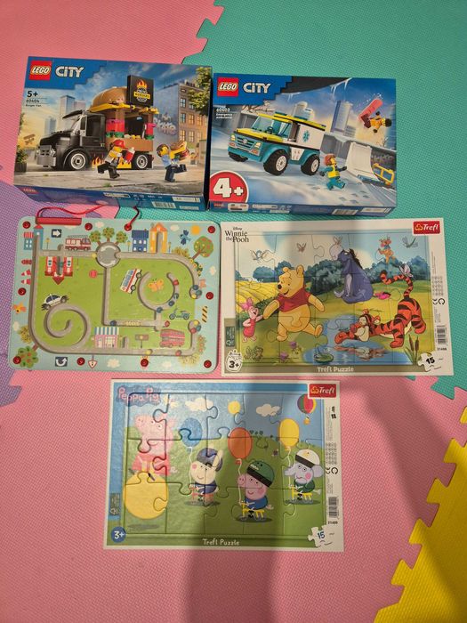 Puzzle  si lego copii