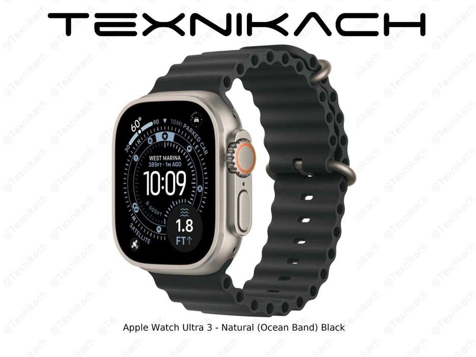 Apple Watch Ultra 3 Ocean Band • Yetkazib berish • Tekshirib to‘lash