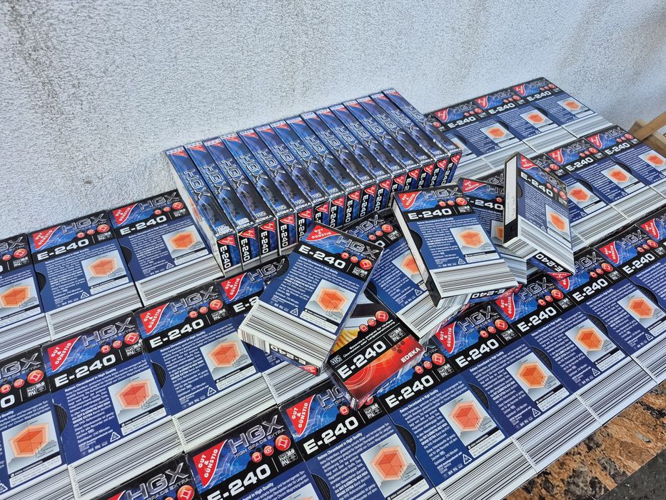 Vând 80 casete video VHS originale Edeka HGX colecție de filme Triler