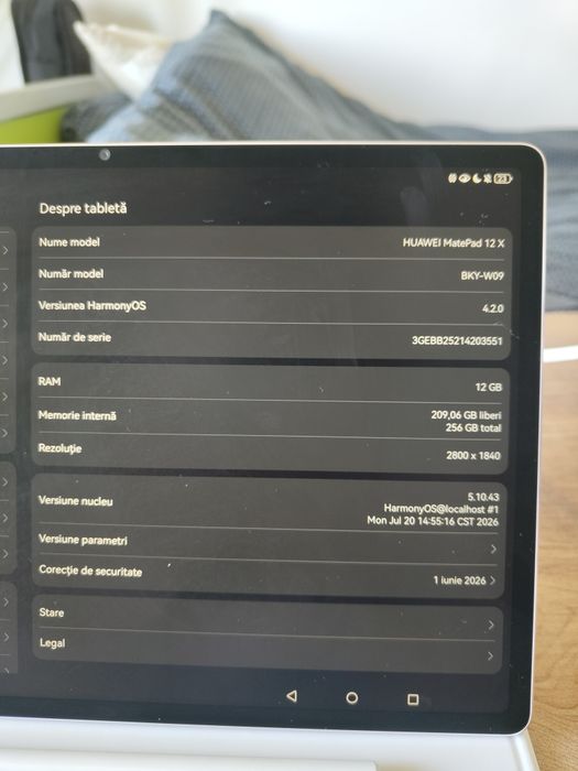 Huawei MatePad 12 X 12GB RAM / 256GB + Tastatură + M-Pencil | Full Box