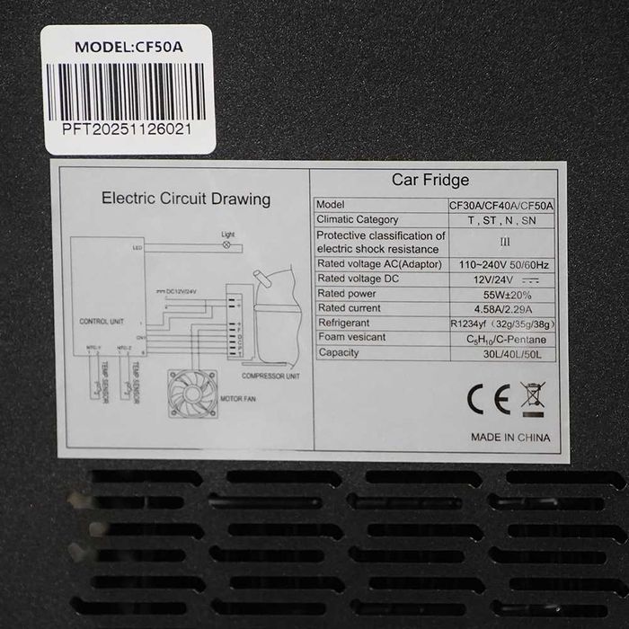 Frigider Auto Overlander pentru camping 50 litri Off Road Overlanding