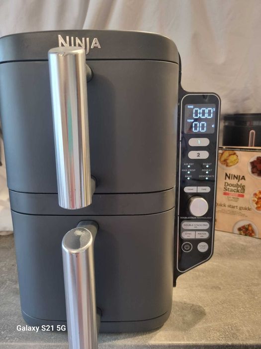Airfryer Ninja Double Stack XL SL400, 2470W, 9.5L