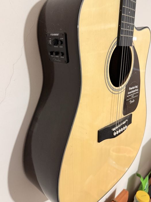 Гитара fender cd60 ce nat