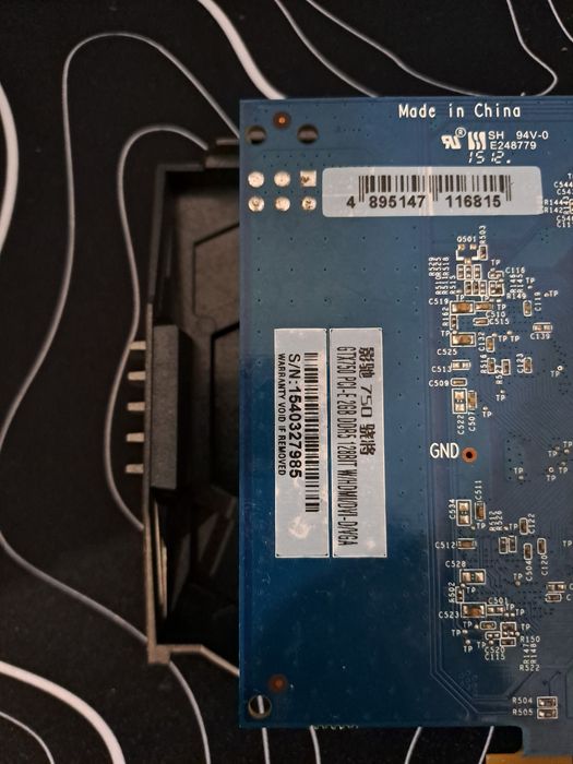 Видеокарта gtx750