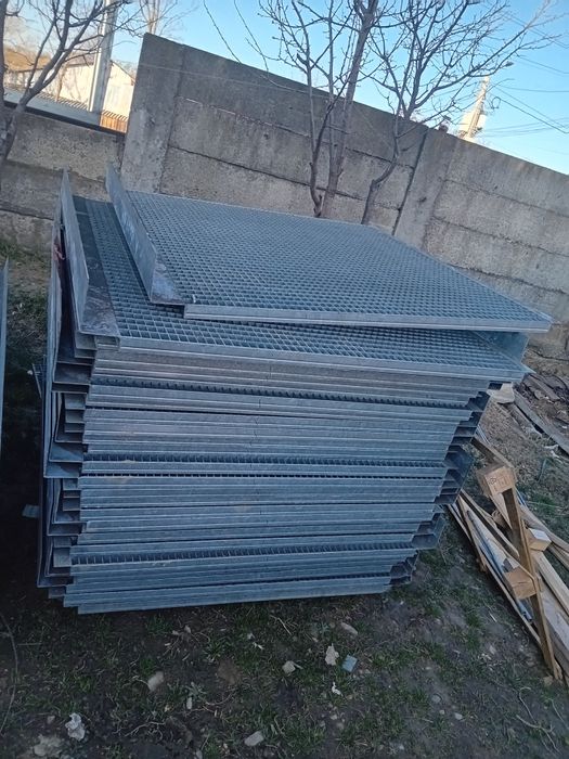 Grătare zincate 4mm grosime 4cm înălțime