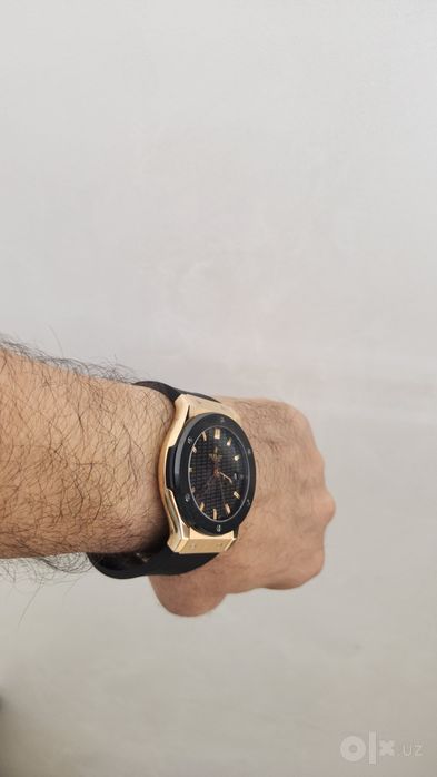 Золотые Hublot classic fusion Оригинал