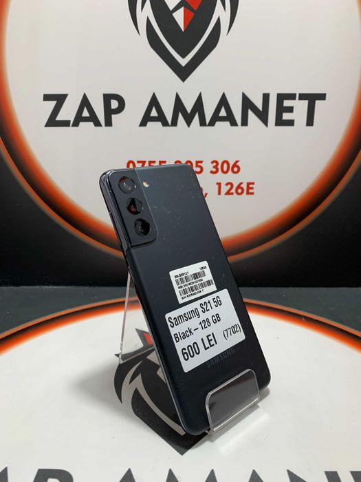 Zap Amanet Vitan - Samsung S21 5G - 128Gb - Black