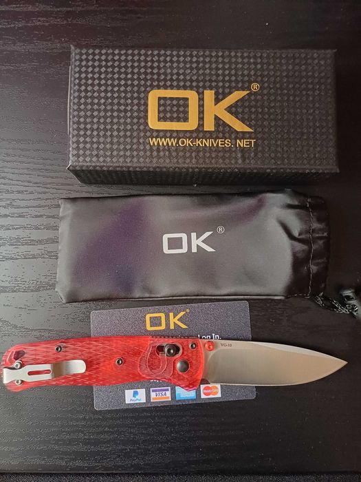 Нож OK стомана VG10 и АXIS LOCK
