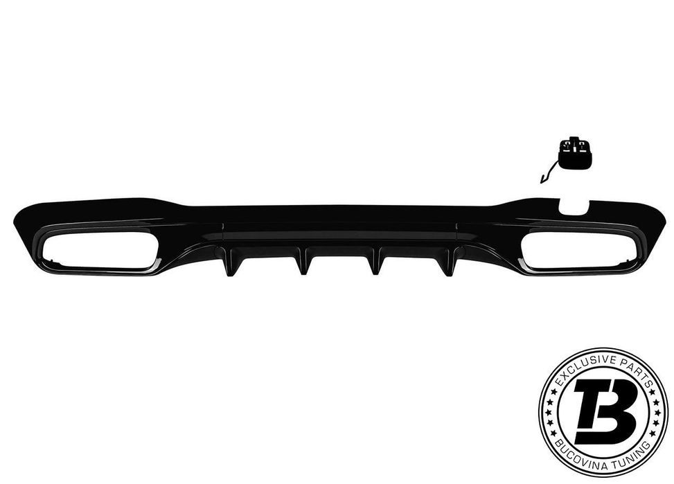 Difuzor Bara Spate compatibil cu Mercedes C Class W206 C63 Design