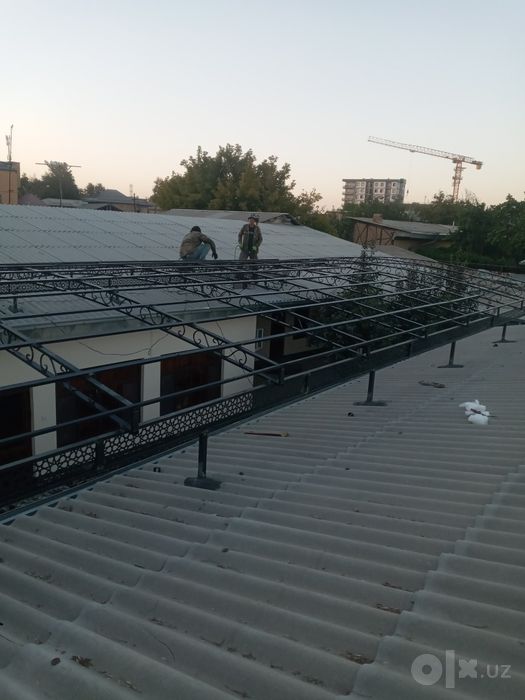 Навес ва том ёпиш ремонт килиш хизмати