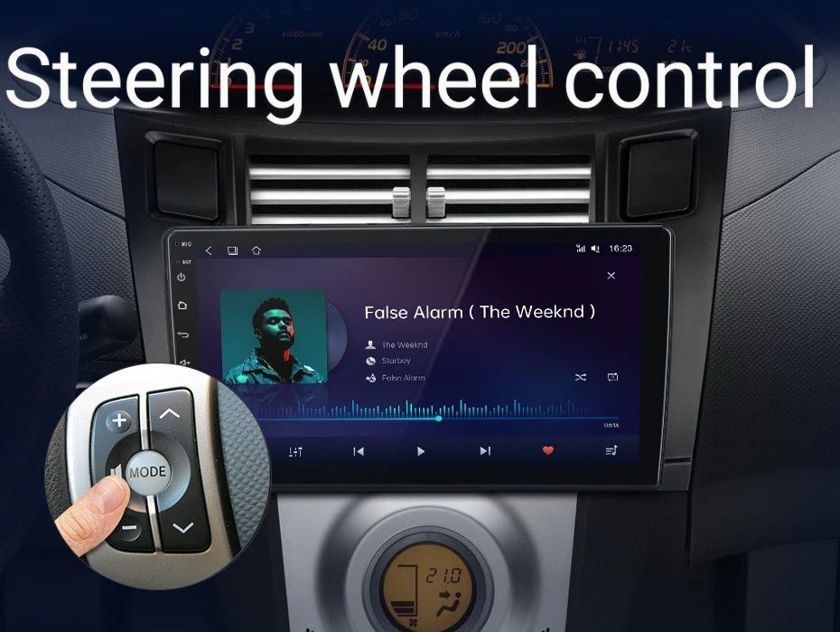 Navigatie Android dedicata Toyota Yaris (2005-2012)