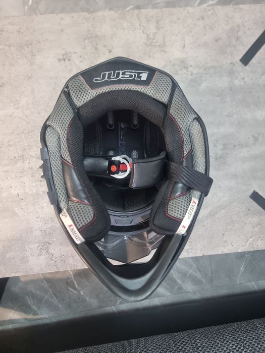 Cască Moto JUST1 J34 Pro Solid Black Matt - Mărimea L - Ca Nouă + Garanție