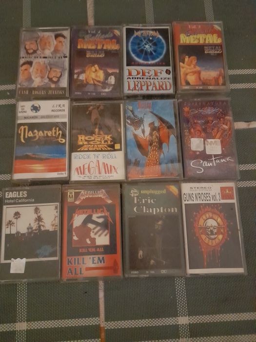 Casete audio, mai multe genuri.