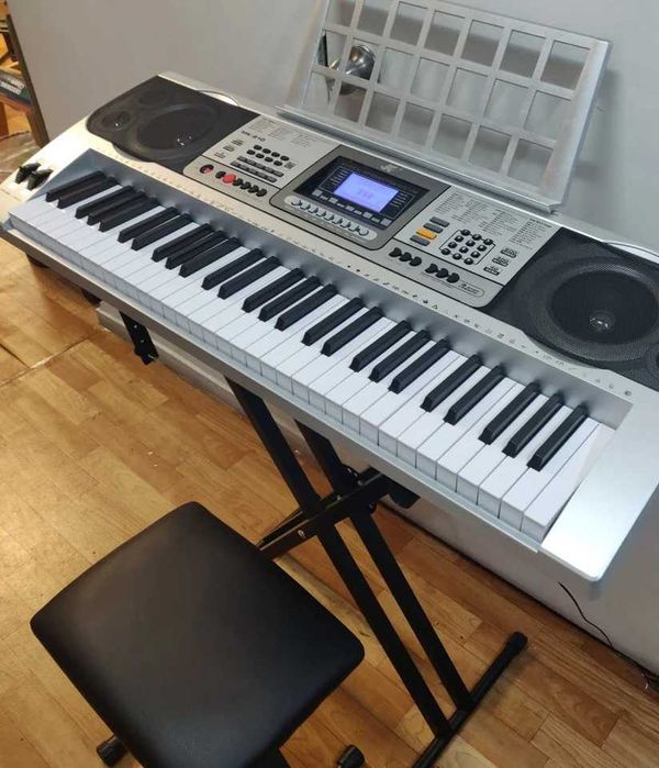 Orga electronica intermediari 61 clape + Suport x + Scaun pian, MK810