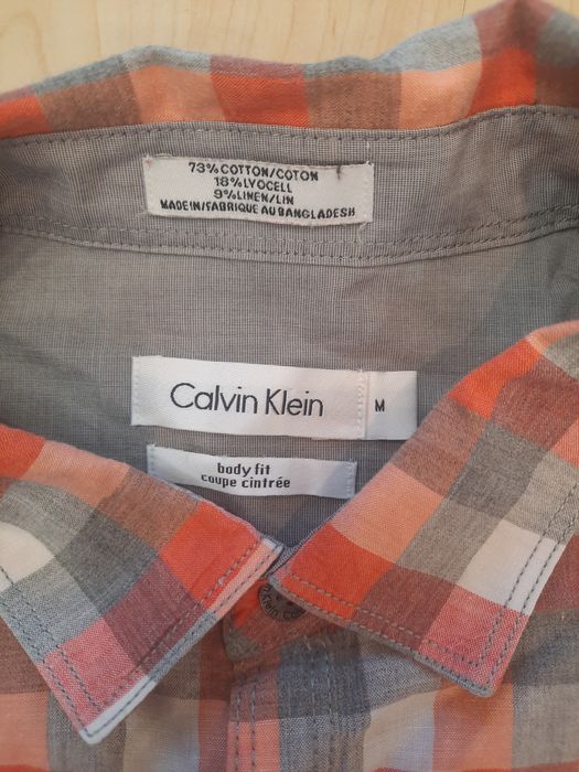 Calvin Klein Мъжка карирана риза