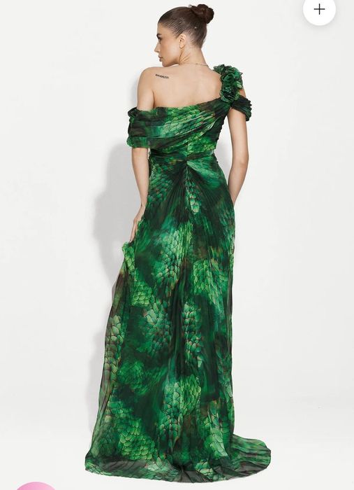 Rochie ocazie verde L 40