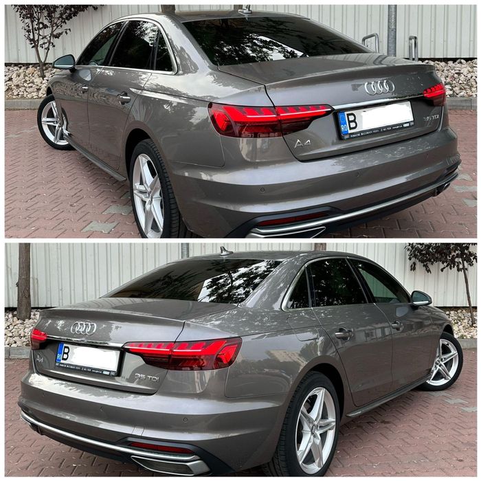 *Audi A4 An 2020 2.0 TDI / 163 cp Motorizare 3.5 TDI Mild-Hybrid euro 6 ! Cutia automata cu Padele*