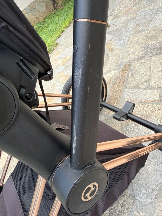 Бебешка количка Cybex Priam Rose Gold шаси