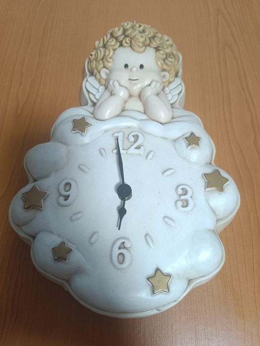 Ceas ceramica Egan. Ceas perete îngeraș.