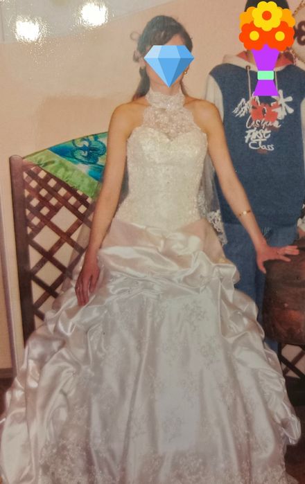 Свадебное платье 44,46 размер