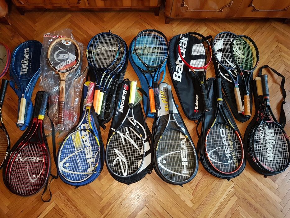 Rachete tenis profesonale si/sau vintage , dar si squash ,badminton :
