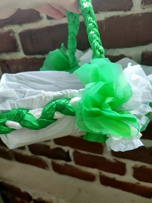 Costum material reciclabil Zâna Primăverii 2-14 ani