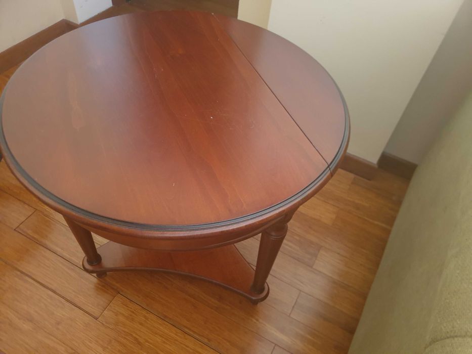 Masuta de cafea 90cm×90cm Louis Philippe -Mobexpert